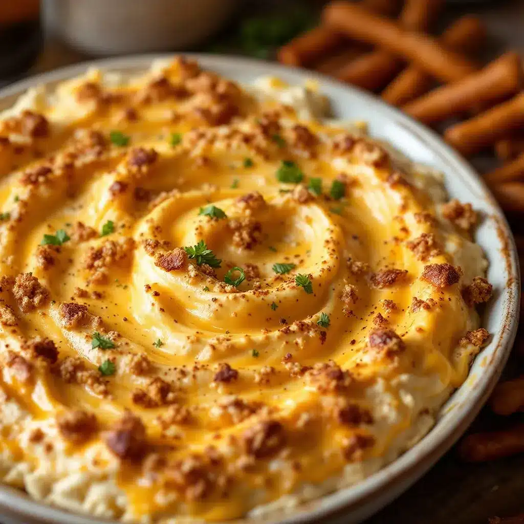 beer cheese pretzel dip preparation steps