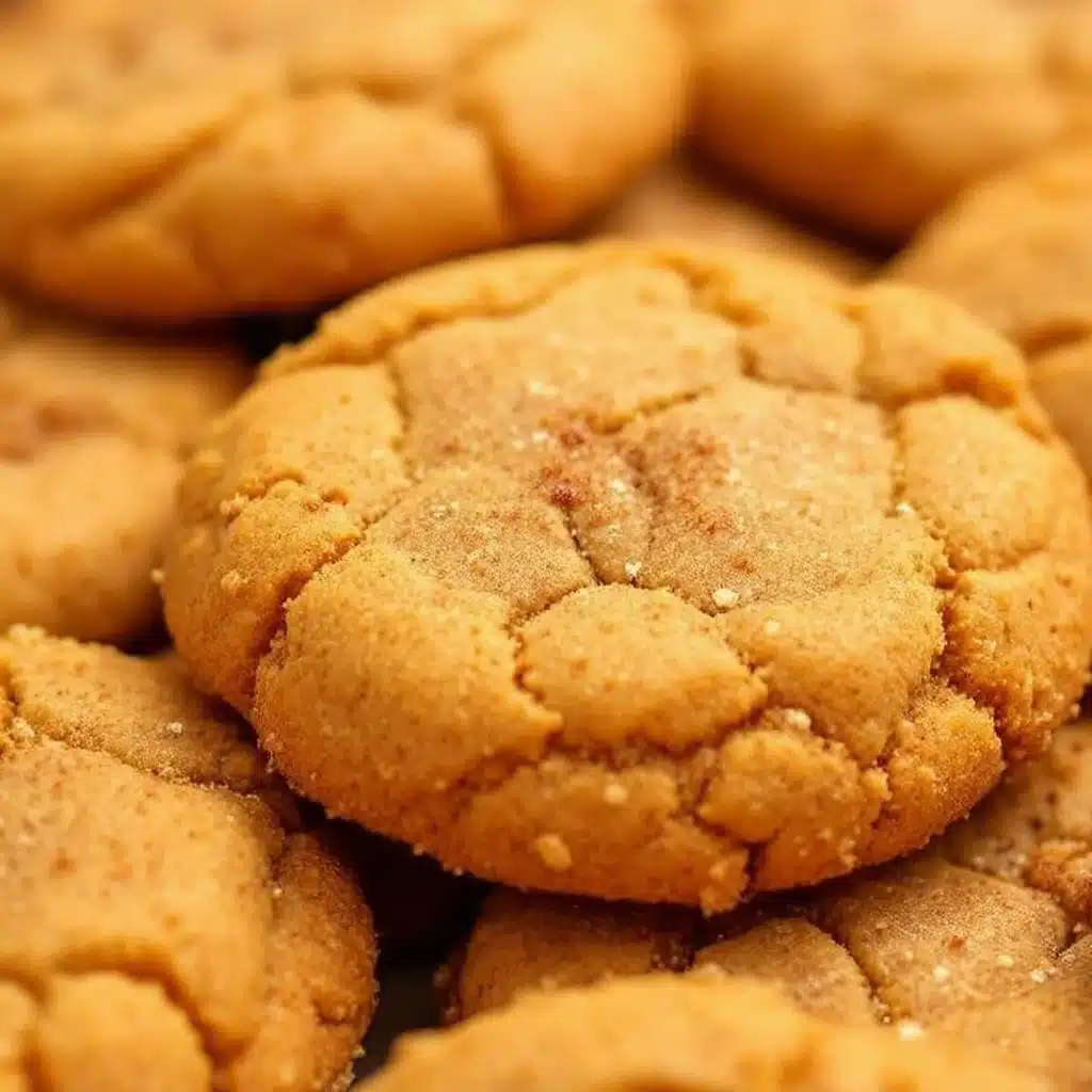 brown butter pumpkin snickerdoodles - featured image