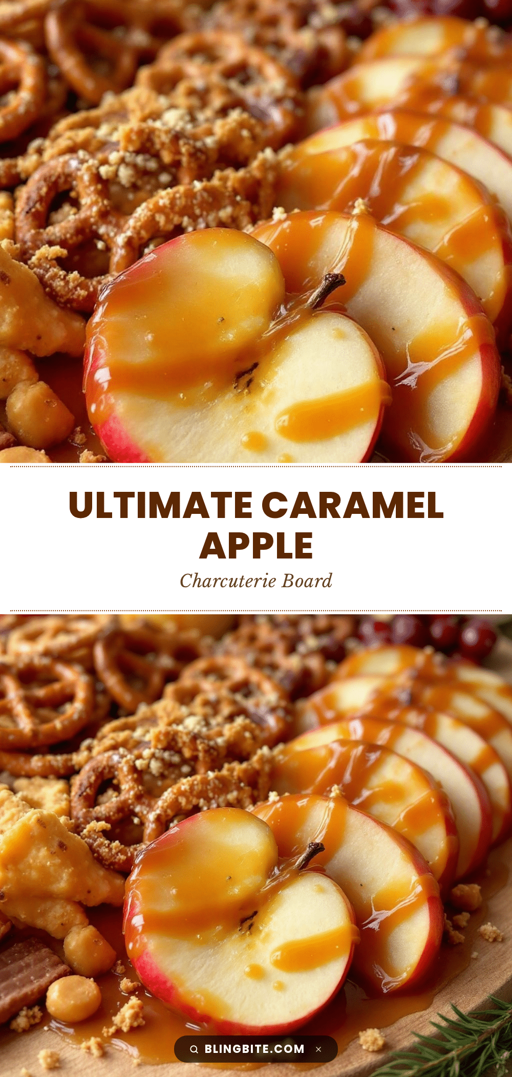 caramel apple charcuterie board recipe