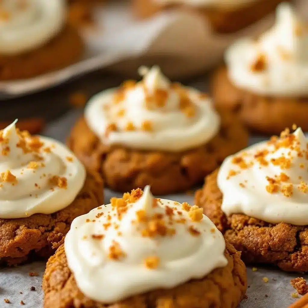 chai-spiced pumpkin cookies - featured image