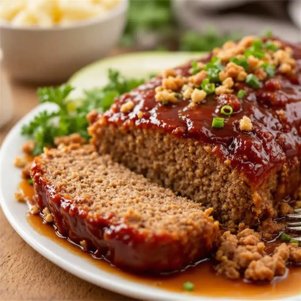 classic meatloaf with sweet brown sugar glaze preparation steps
