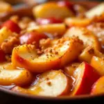 cozy apple pear fall sangria - featured image