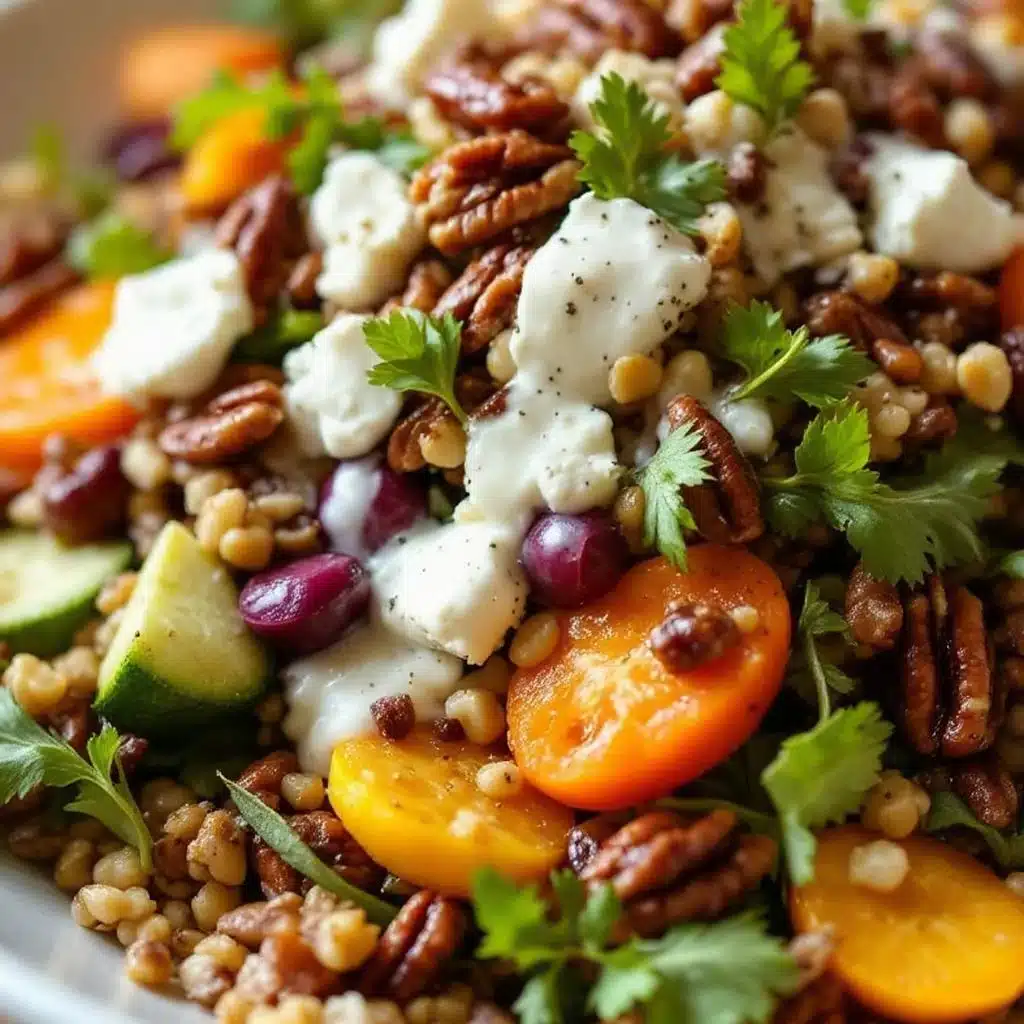 Cozy Fall Harvest Salad with Candied Pecans - featured image