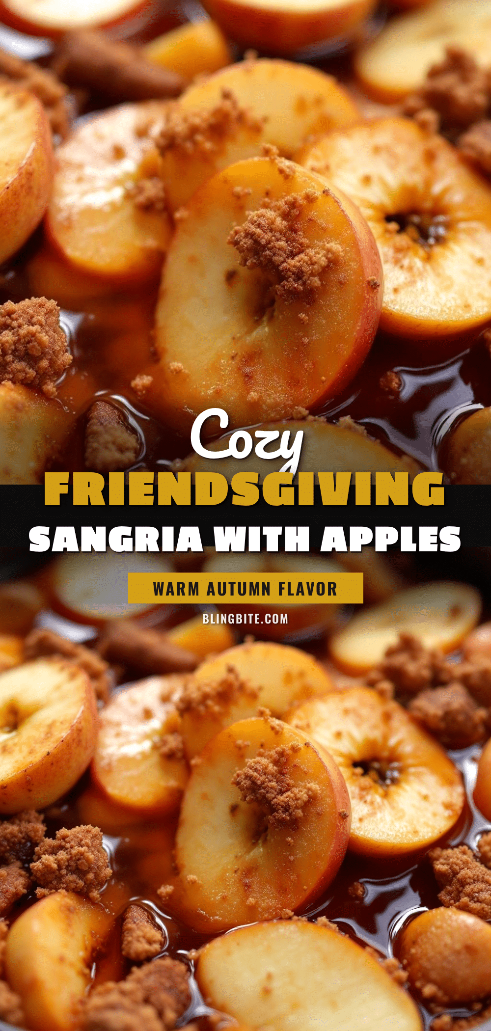 Cozy Friendsgiving Sangria recipe