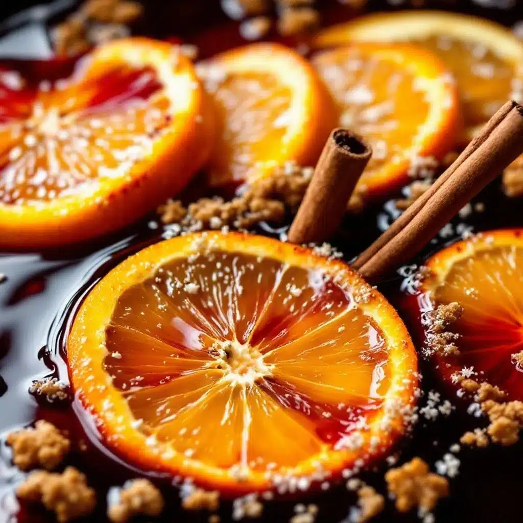 cozy mulled wine with orange and cinnamon - featured image
