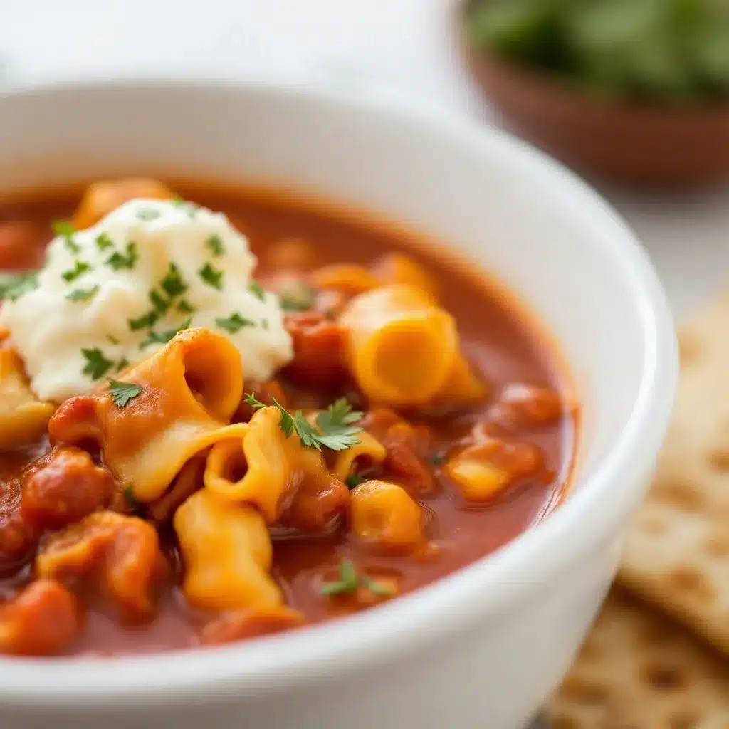creamy crockpot lasagna soup preparation steps
