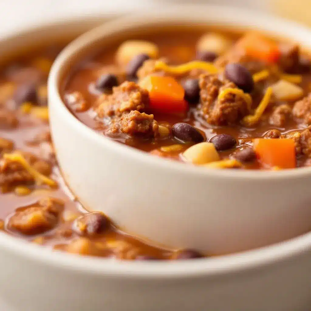 creamy crockpot taco soup preparation steps