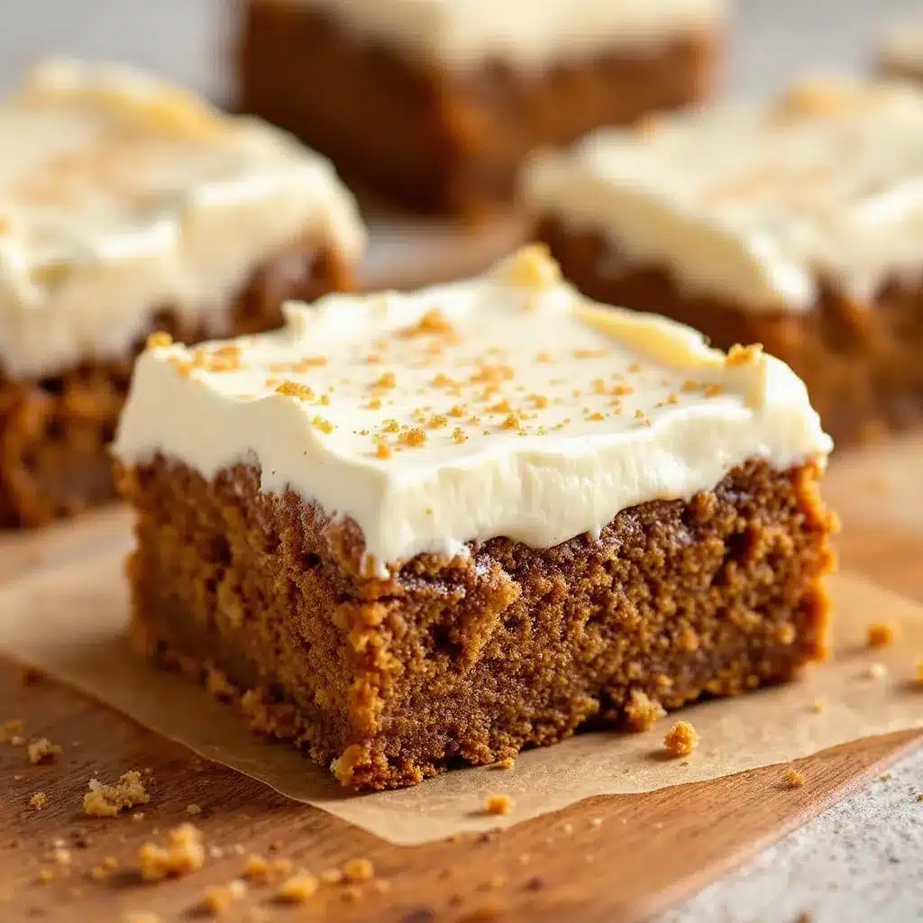creamy gingerbread cheesecake bars preparation steps