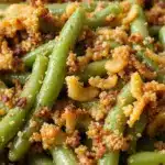 creamy green bean casserole - featured image