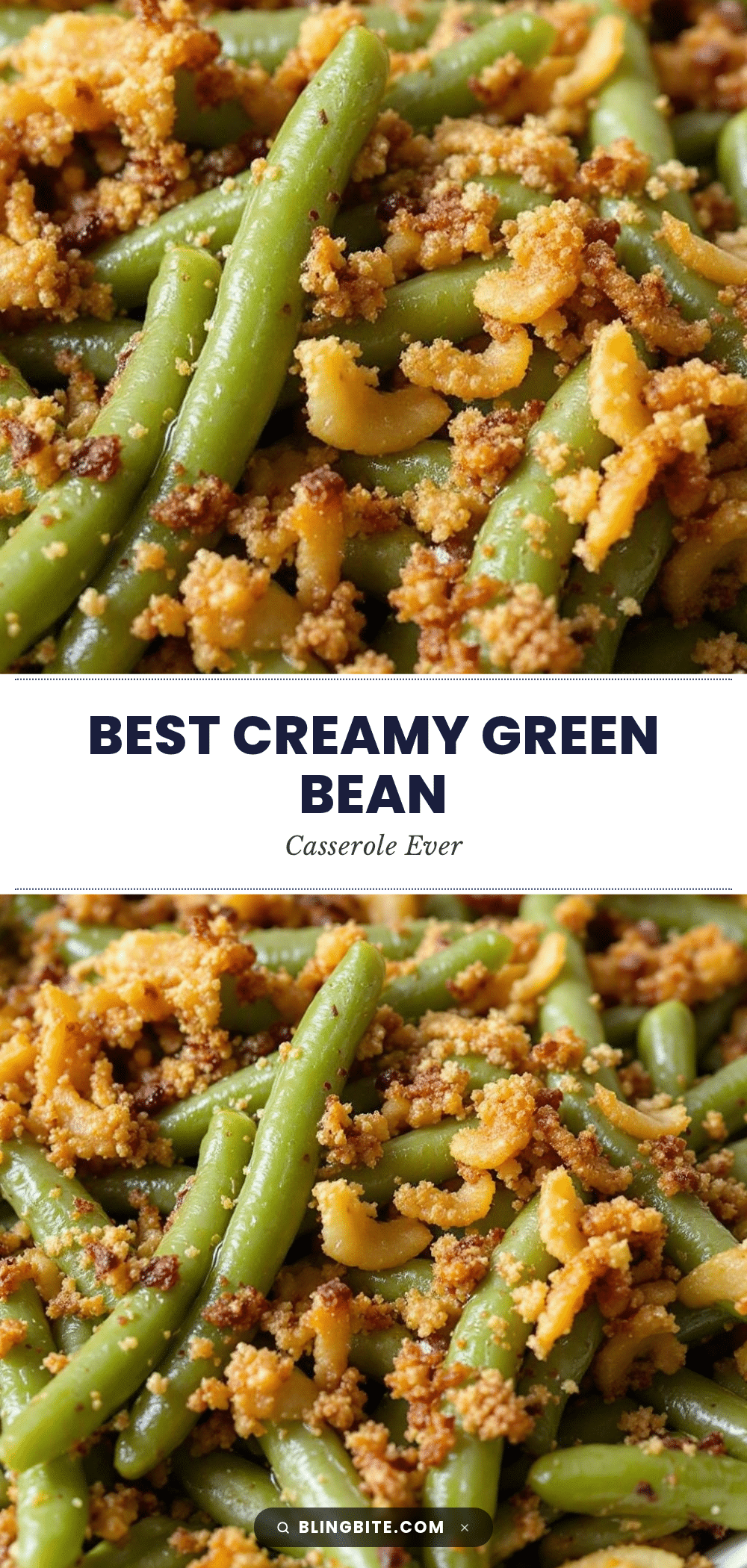 creamy green bean casserole recipe