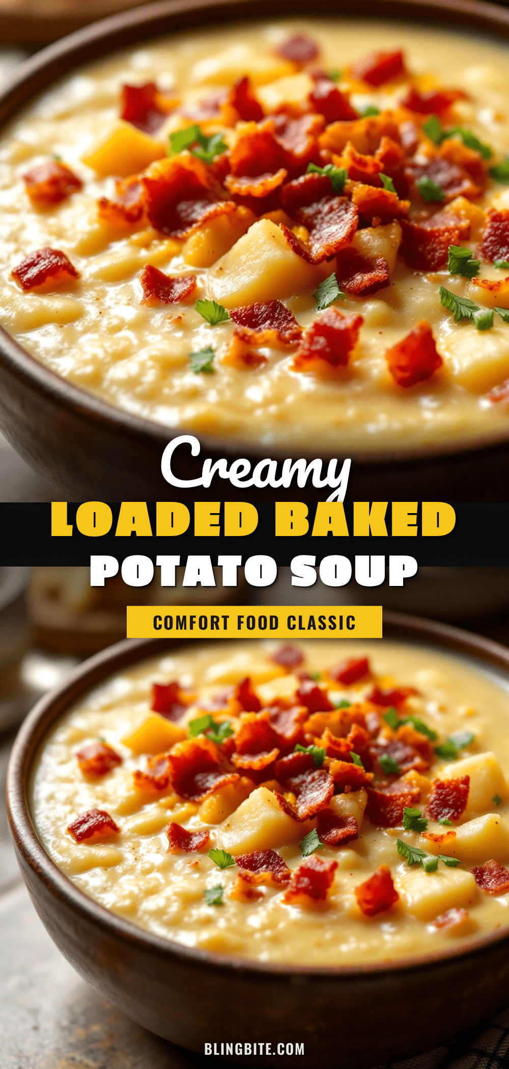 creamy loaded baked potato soup recipe