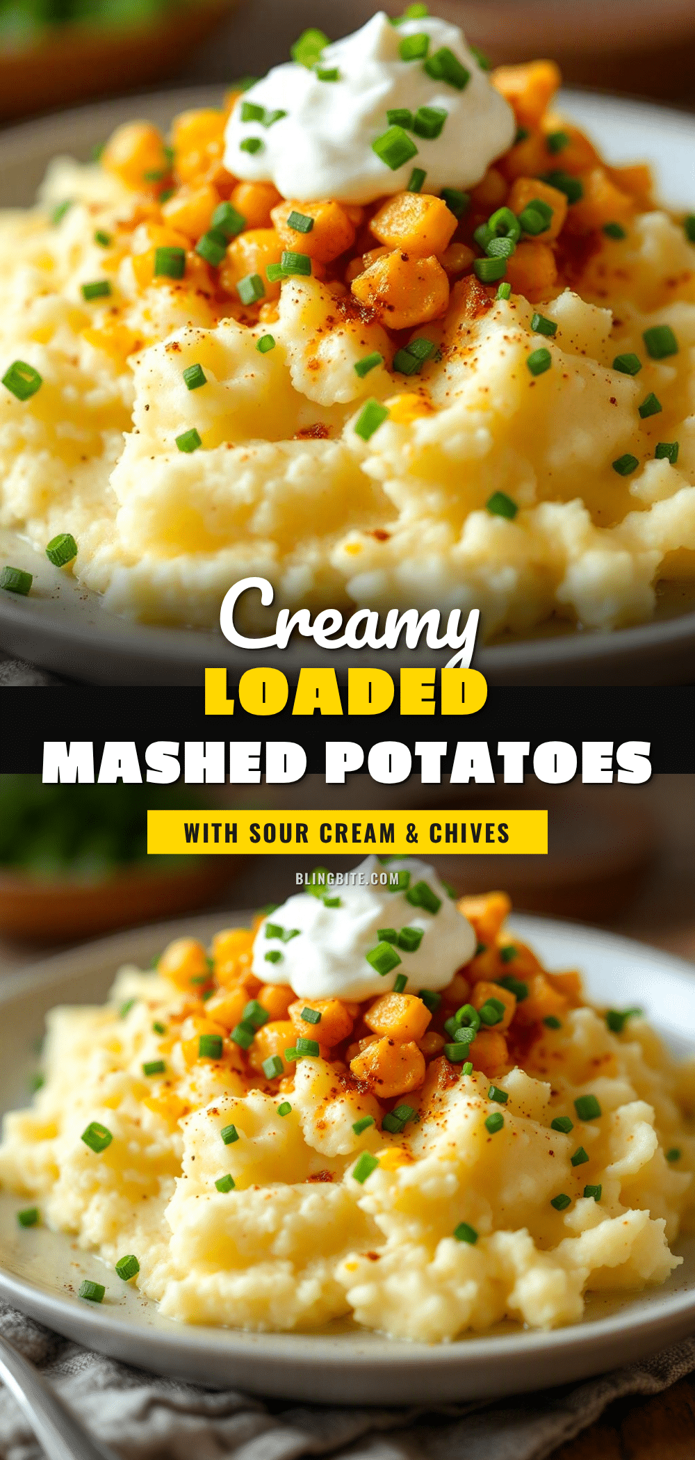 creamy loaded mashed potatoes recipe