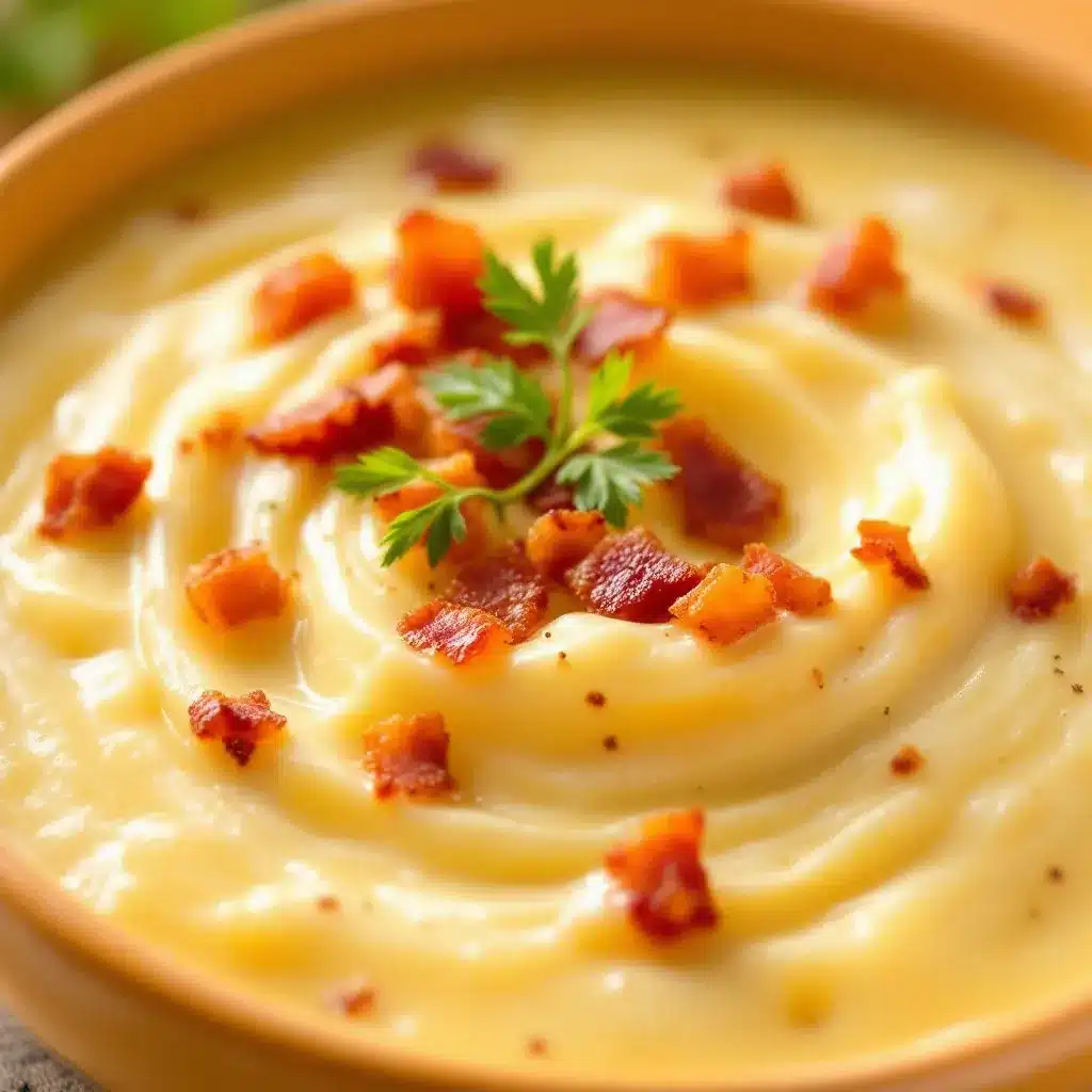 creamy loaded potato soup preparation steps