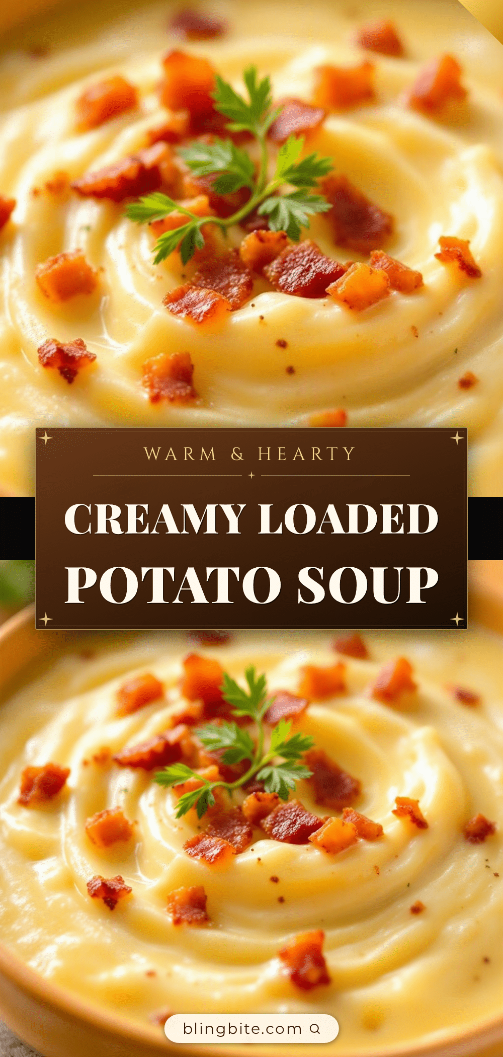 creamy loaded potato soup recipe