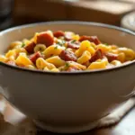 creamy pasta e fagioli - featured image
