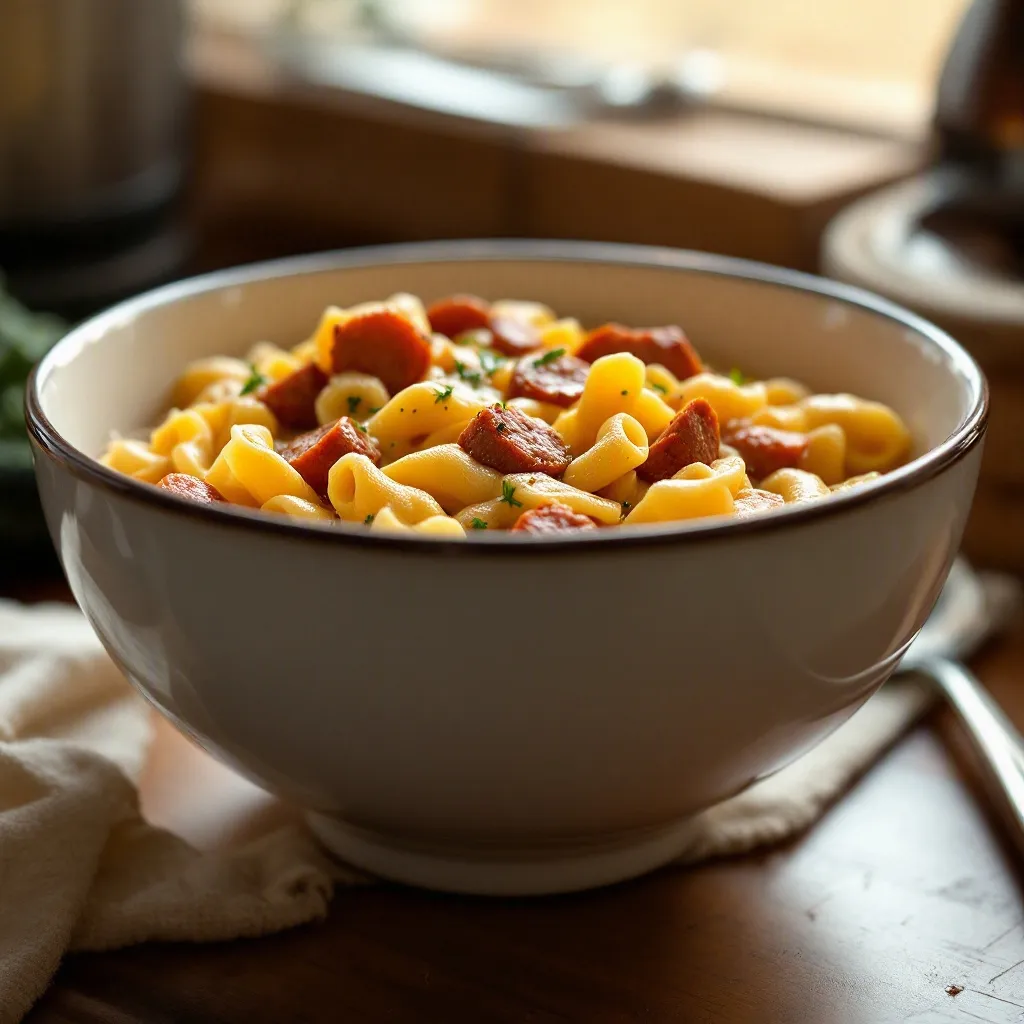 creamy pasta e fagioli preparation steps