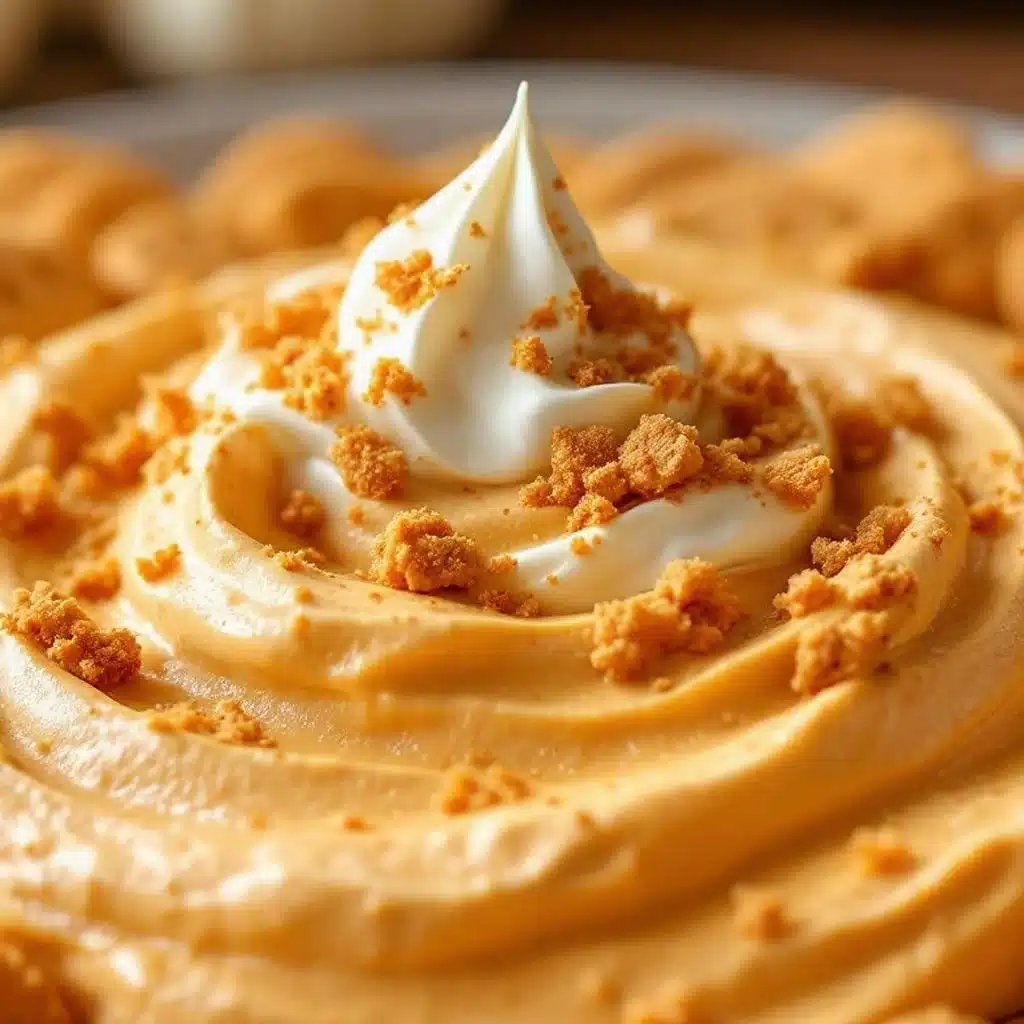creamy pumpkin dip with gingersnaps - featured image