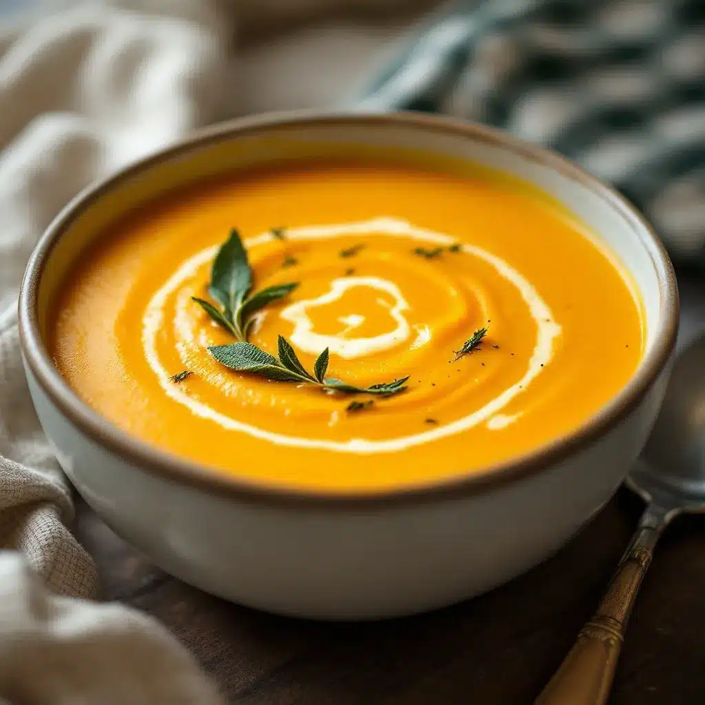 creamy roasted butternut squash soup preparation steps