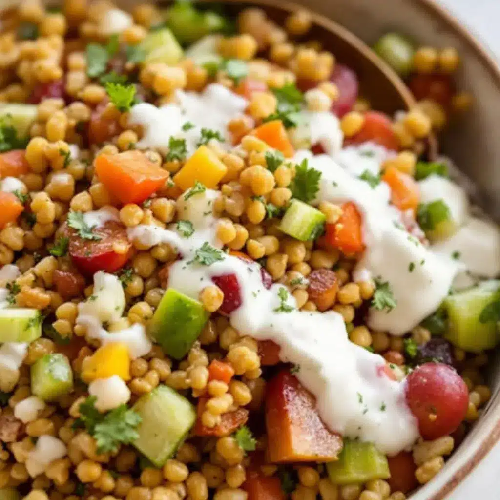 Crispy Autumn Chopped Salad preparation steps