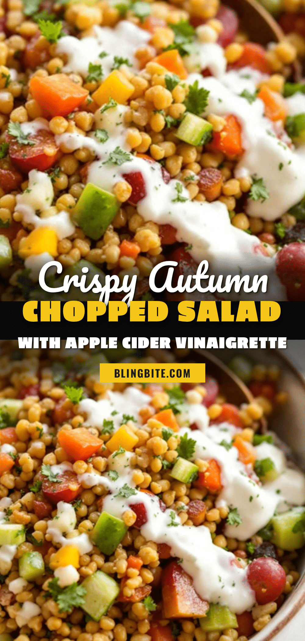 Crispy Autumn Chopped Salad recipe