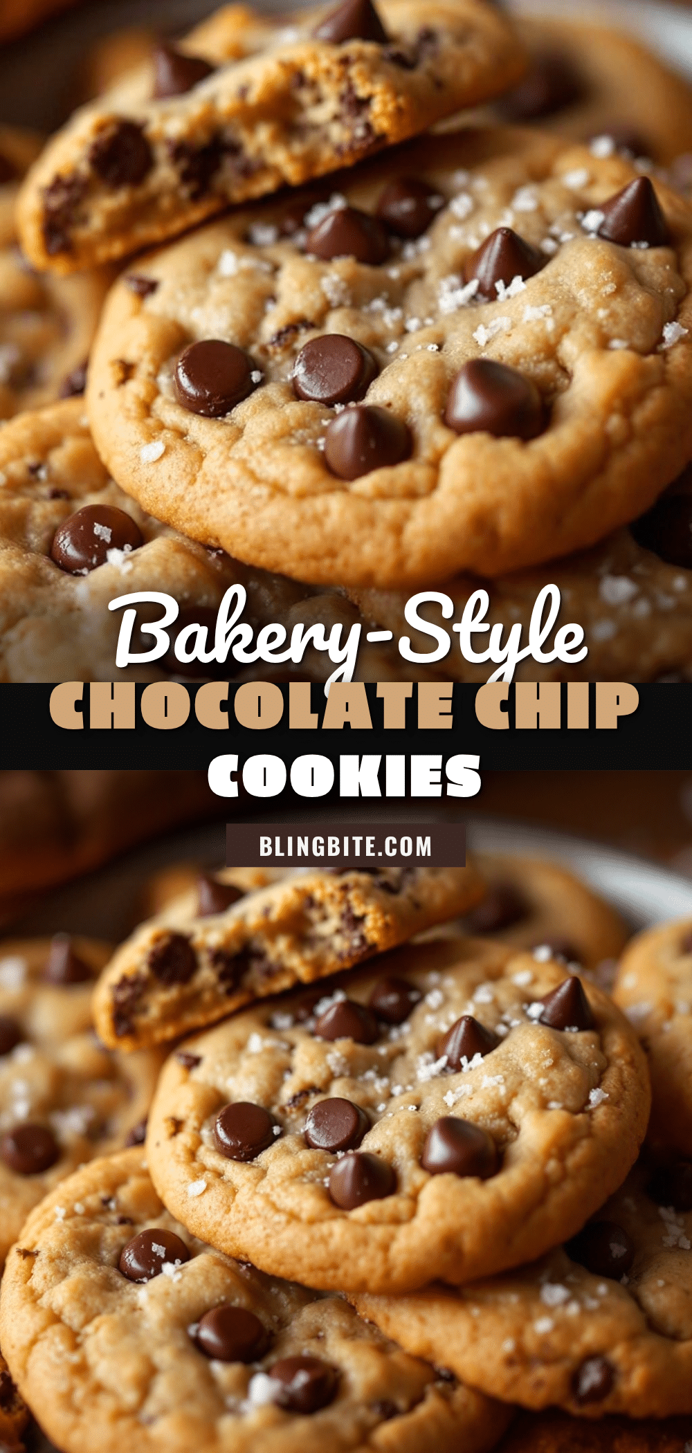 crispy bakery-style chocolate chip cookies recipe