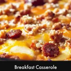 Crispy Breakfast Casserole with Sausage - featured image