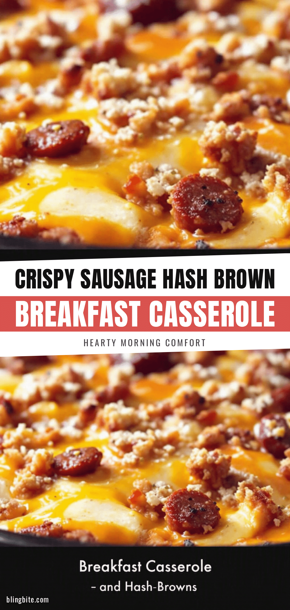 Crispy Breakfast Casserole with Sausage recipe
