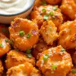 Crispy Buffalo Chicken Pretzel Bites - featured image