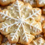 crispy christmas sugar cookies - featured image