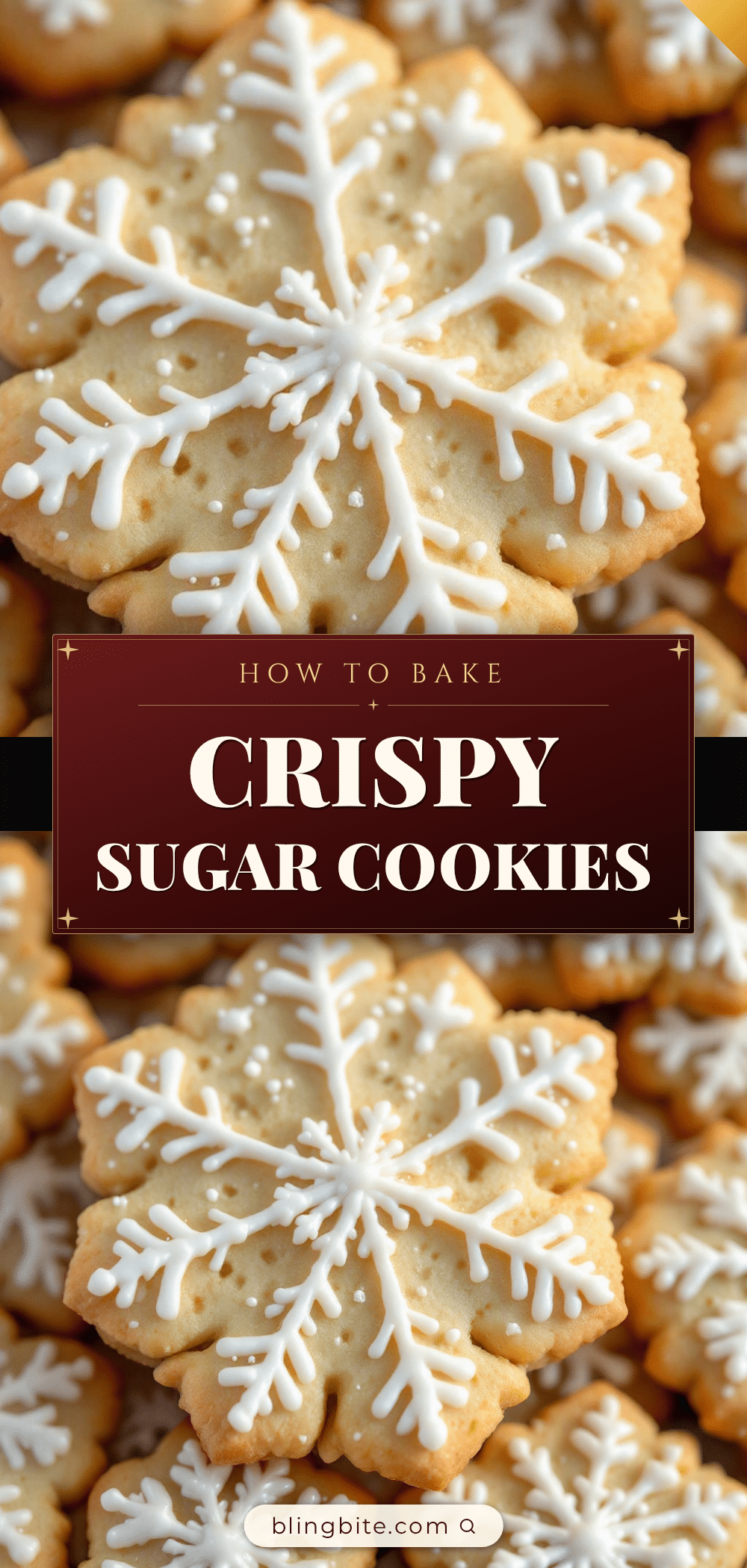 crispy christmas sugar cookies recipe