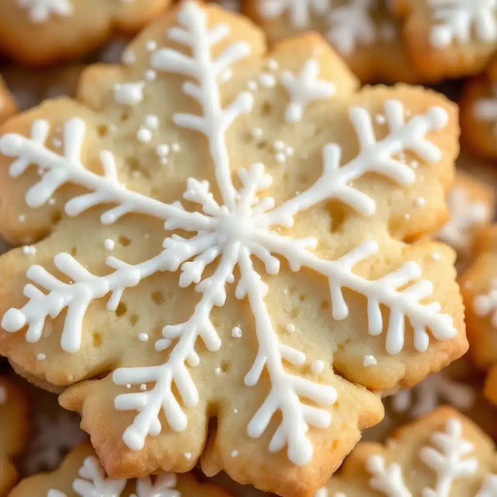 crispy christmas sugar cookies - featured image
