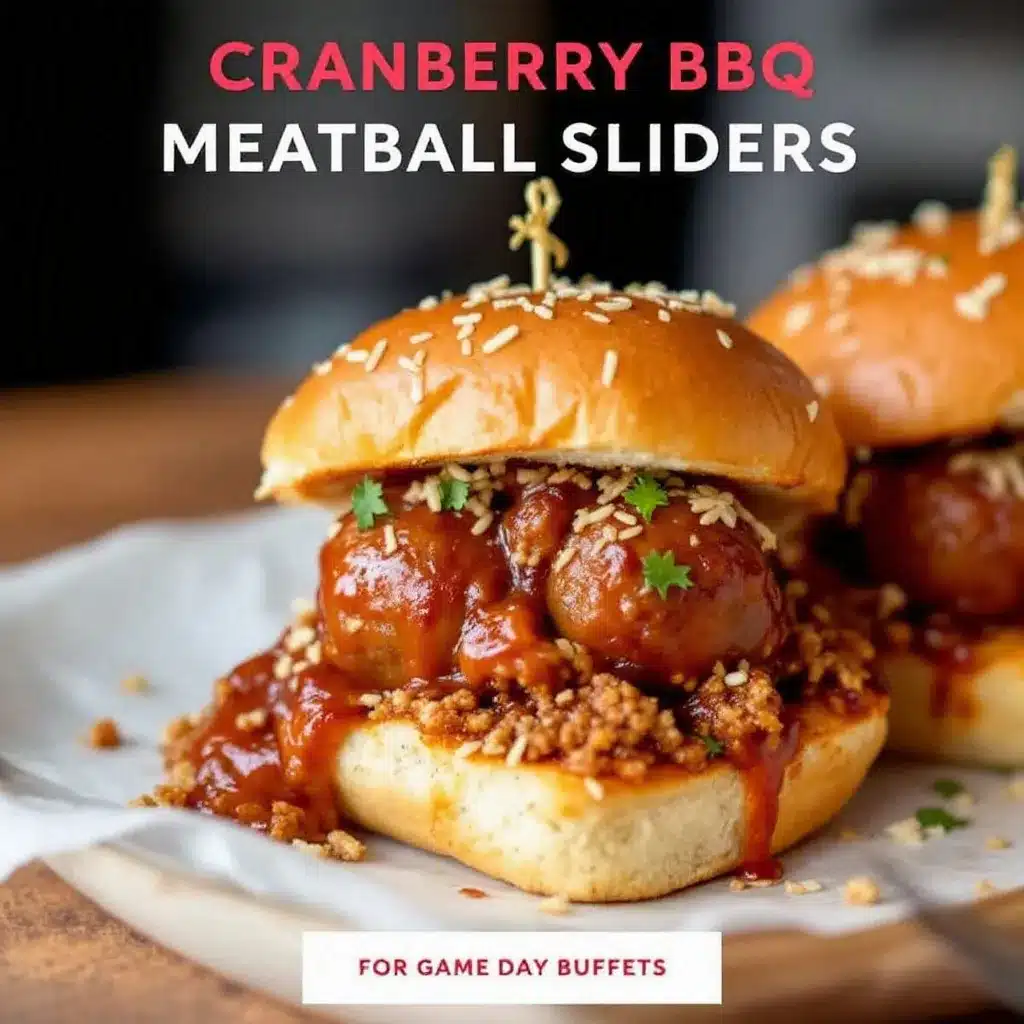 crispy cranberry bbq meatball sliders preparation steps