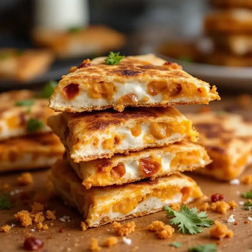 crispy ghost pepper jack quesadilla bites preparation steps