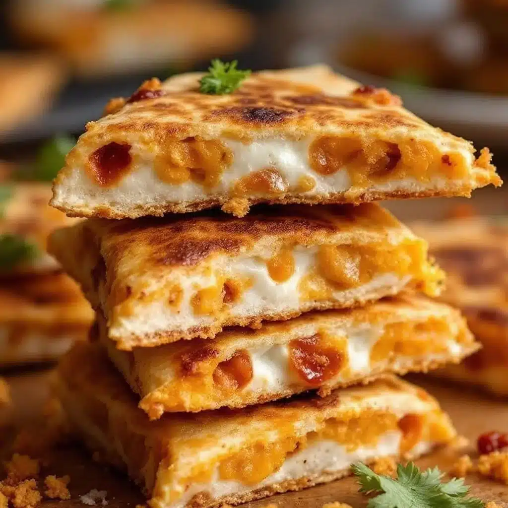 crispy ghost pepper jack quesadilla bites - featured image
