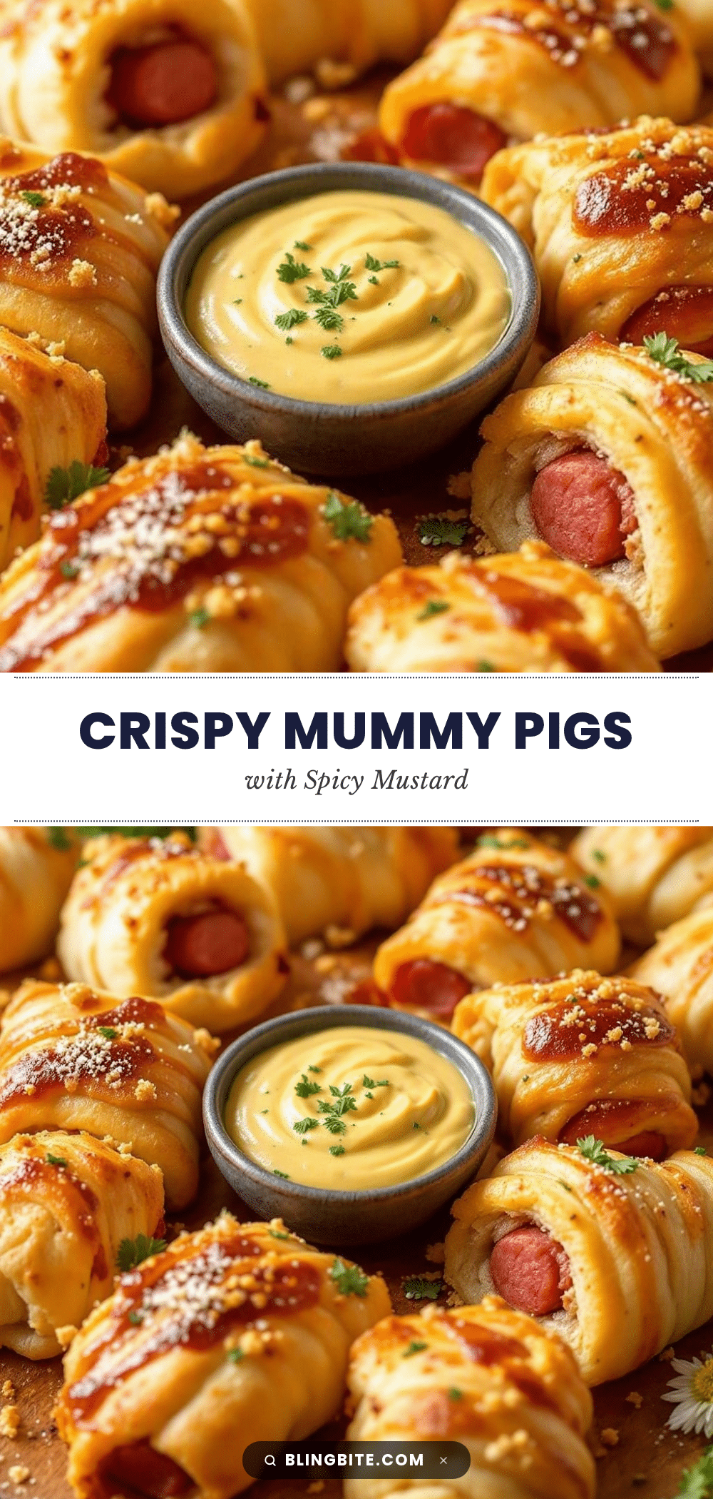 crispy mummy pigs in a blanket recipe