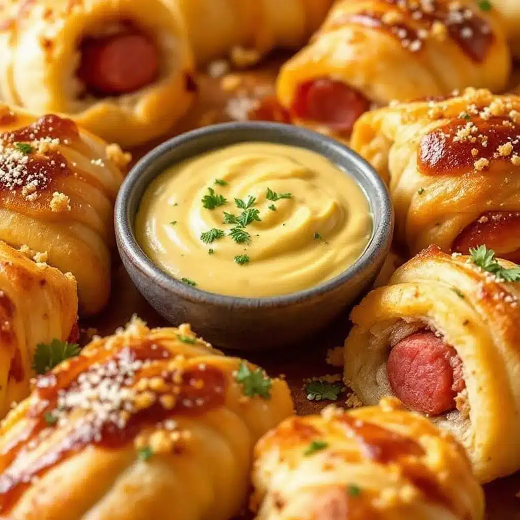 crispy mummy pigs in a blanket - featured image