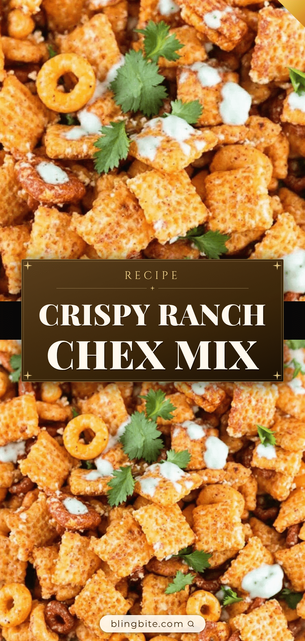 Crispy Ranch Chex Mix recipe