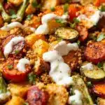 Crispy Roasted Fall Vegetable Board - featured image