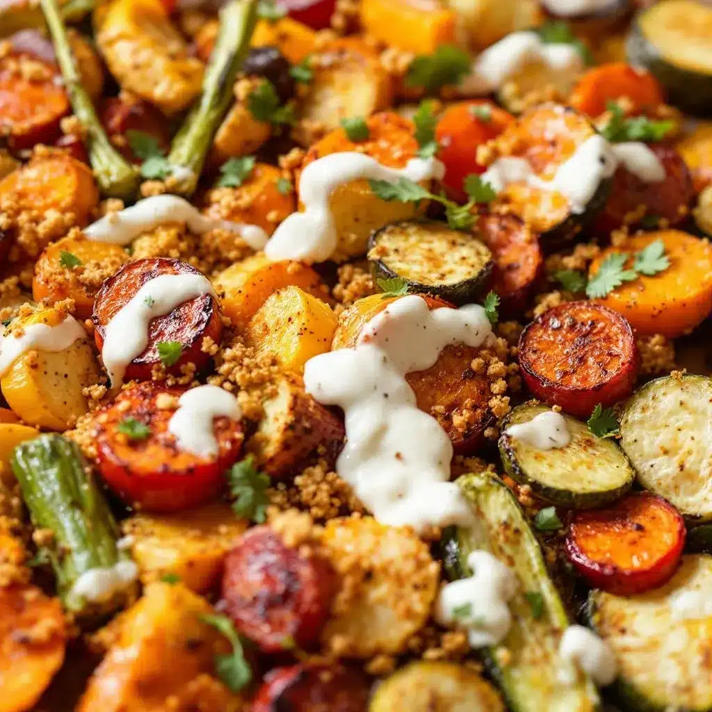Crispy Roasted Fall Vegetable Board preparation steps