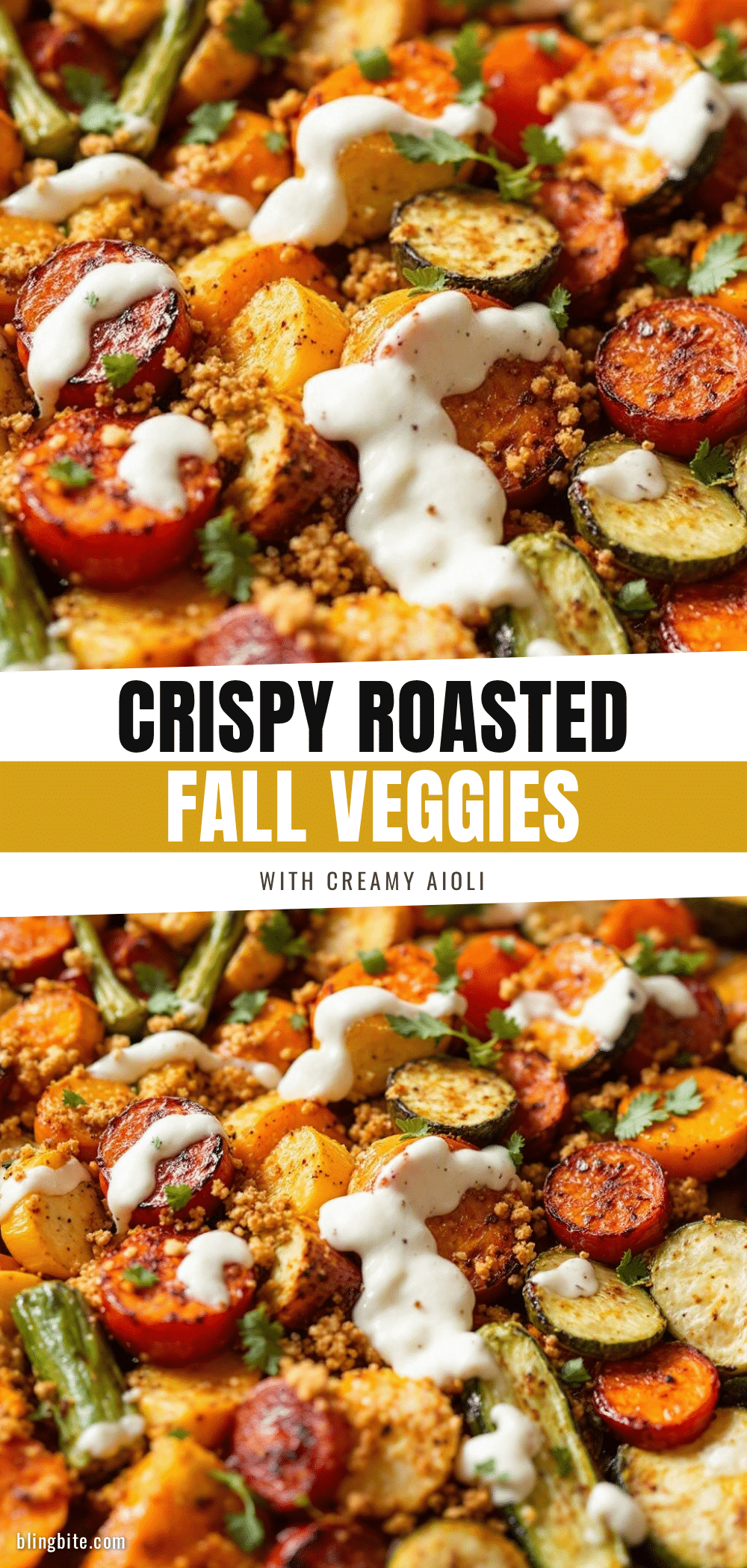 Crispy Roasted Fall Vegetable Board recipe