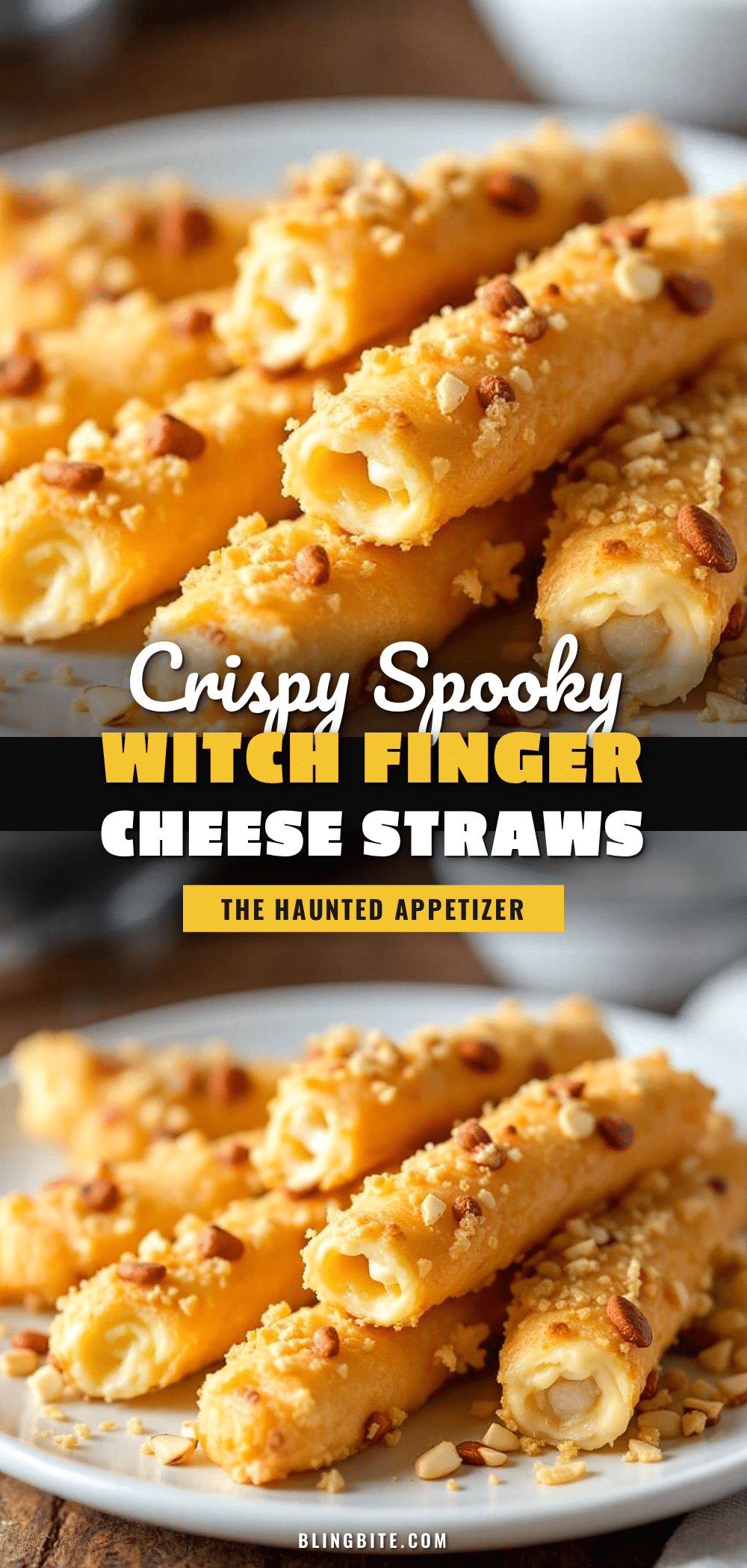 crispy witch finger cheese straws recipe