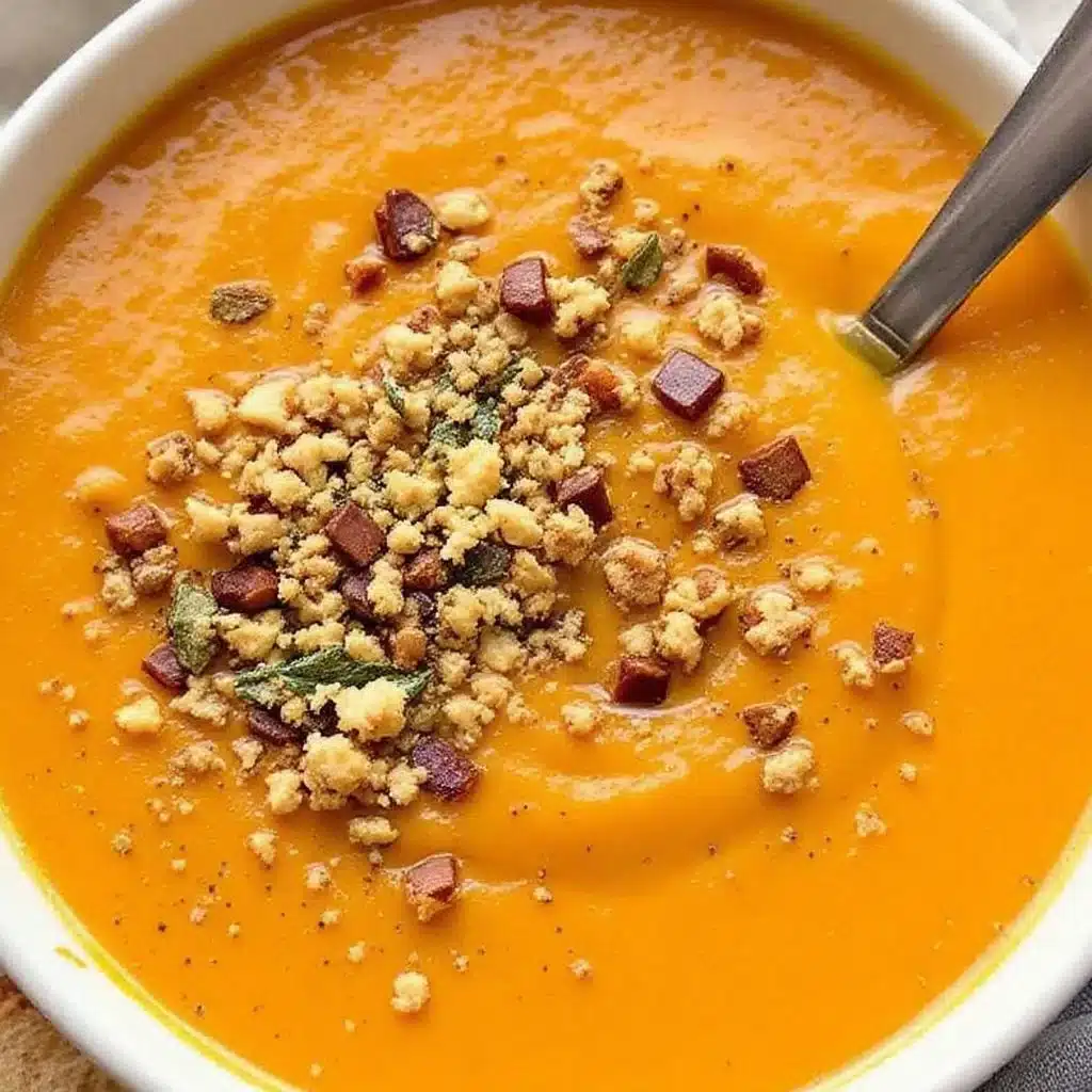crockpot butternut squash soup - featured image