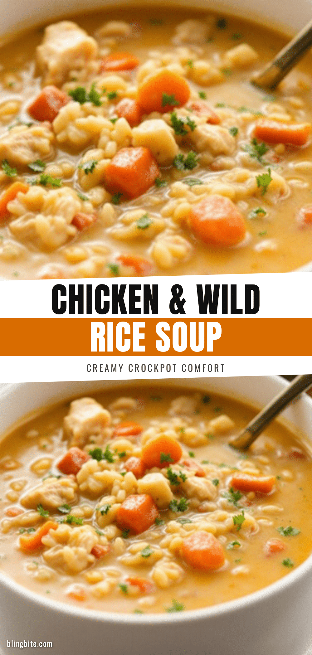 crockpot chicken and wild rice soup recipe
