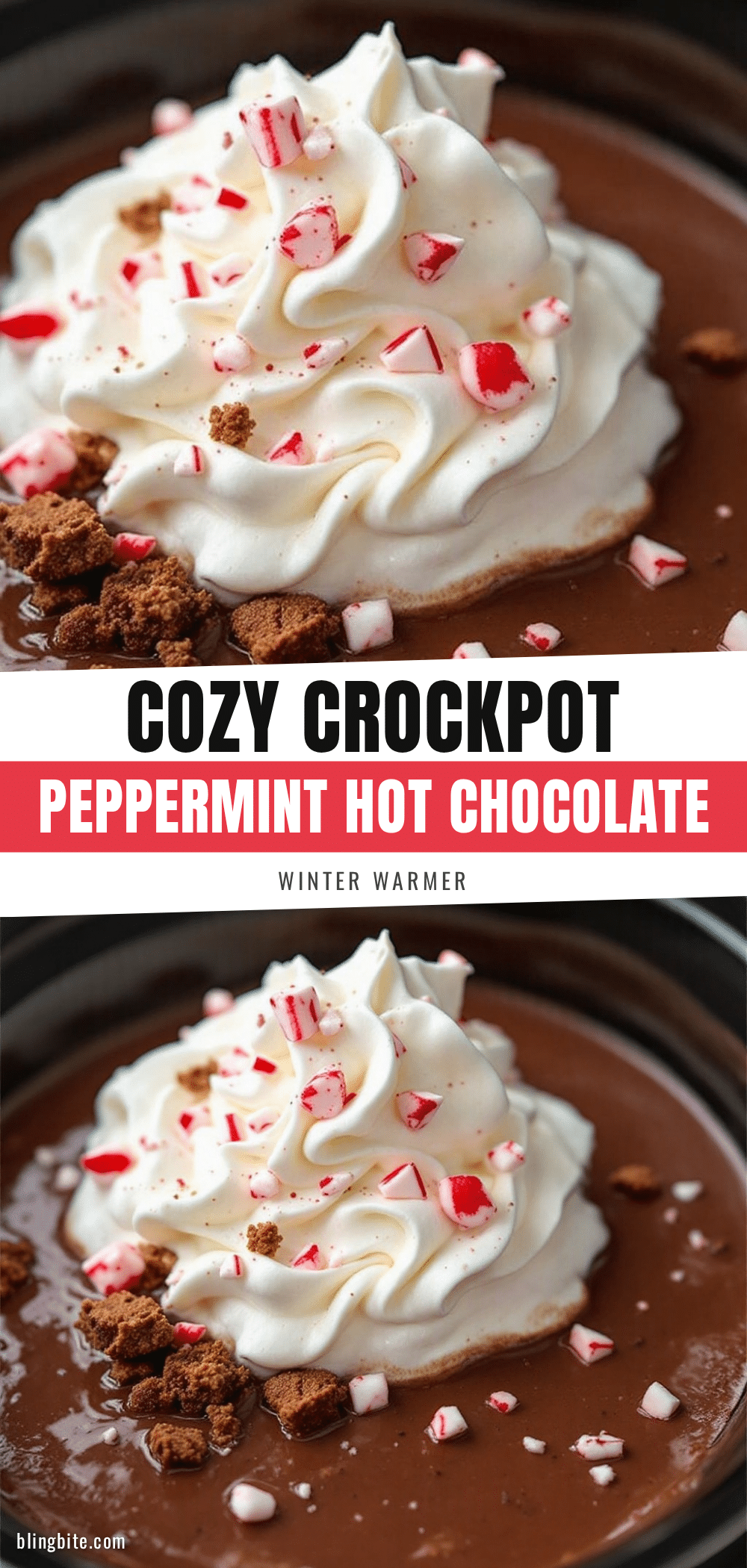 crockpot peppermint hot chocolate recipe