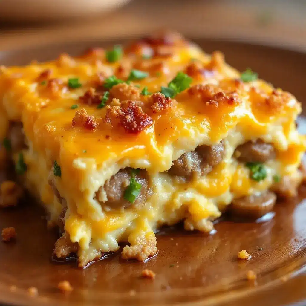 crustless breakfast casserole preparation steps