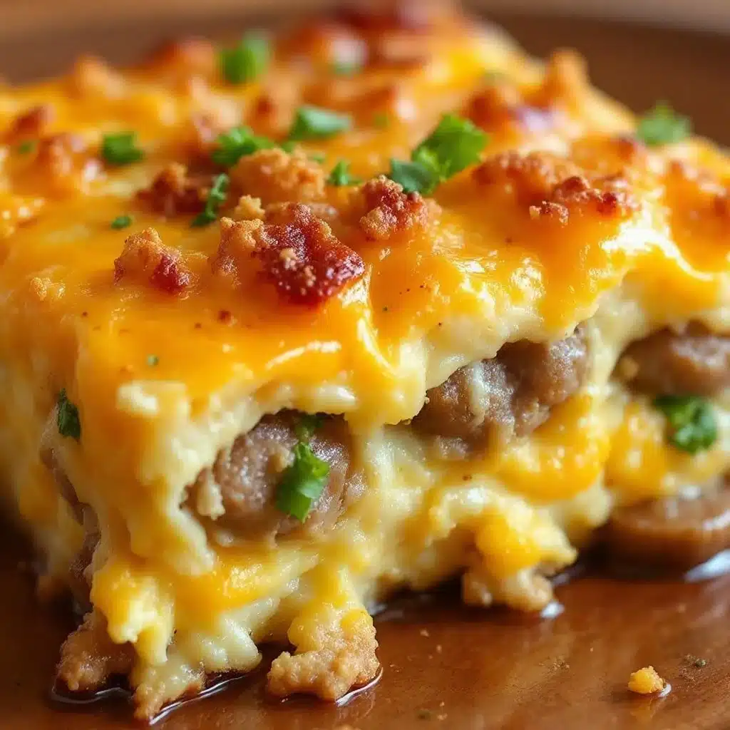 crustless breakfast casserole - featured image