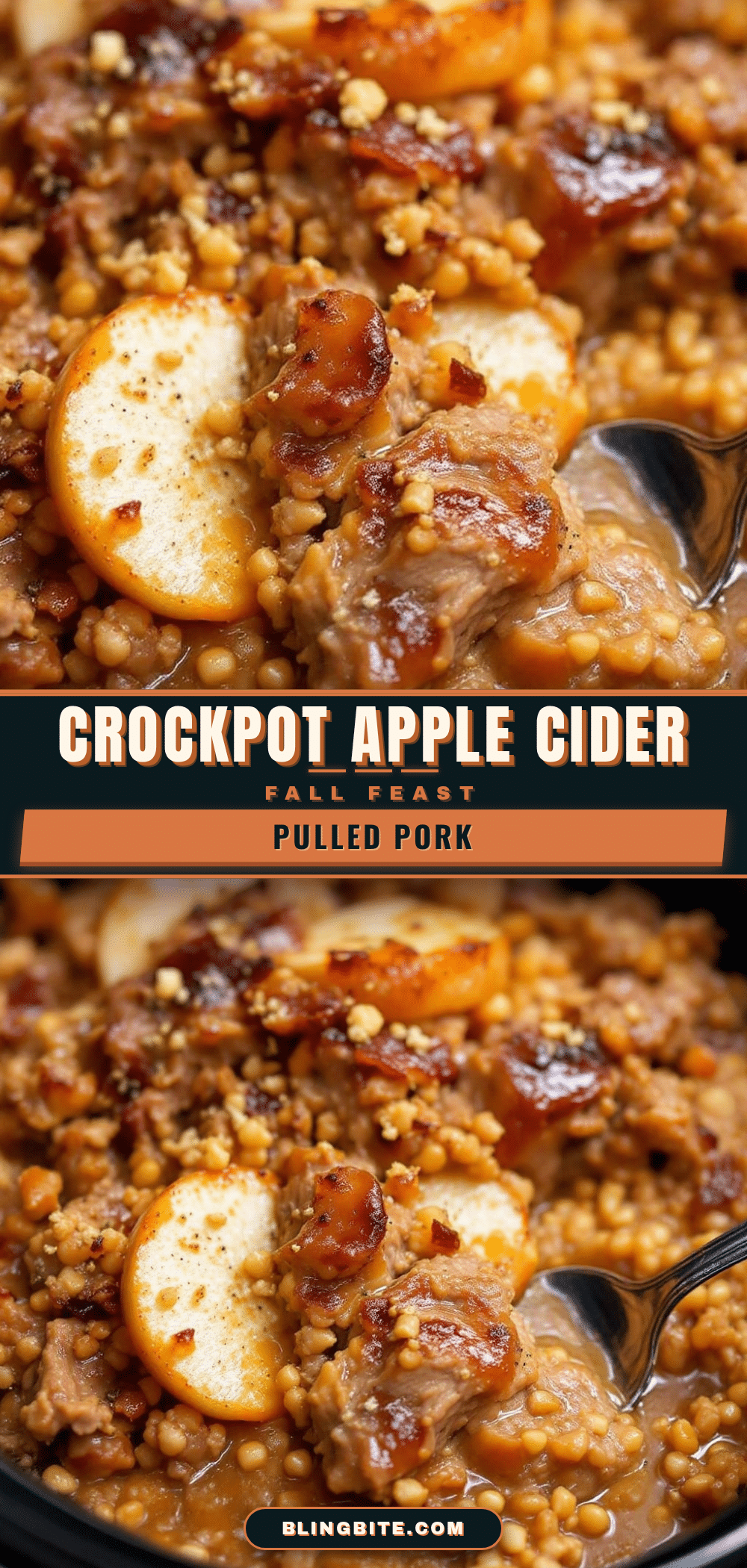 Easy Crockpot Apple Cider Pulled Pork recipe