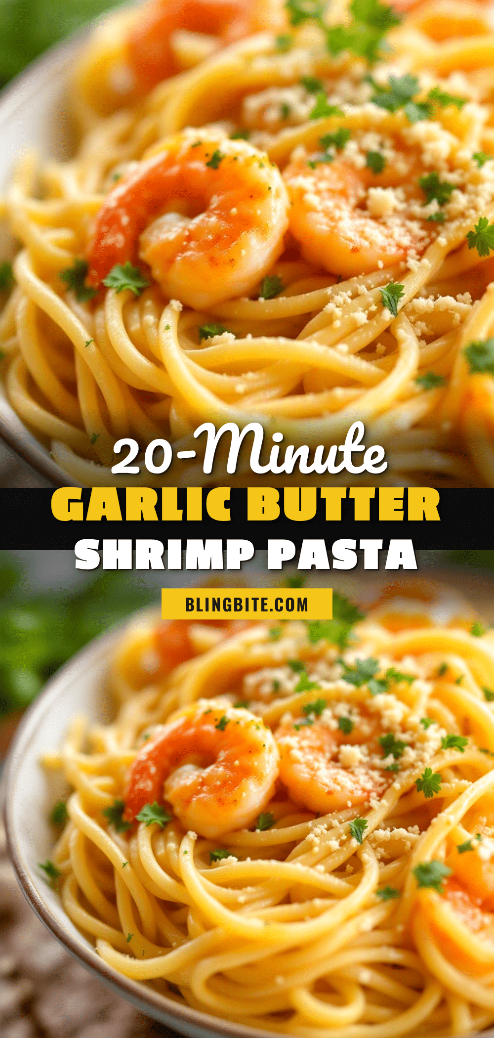 easy garlic butter shrimp pasta recipe
