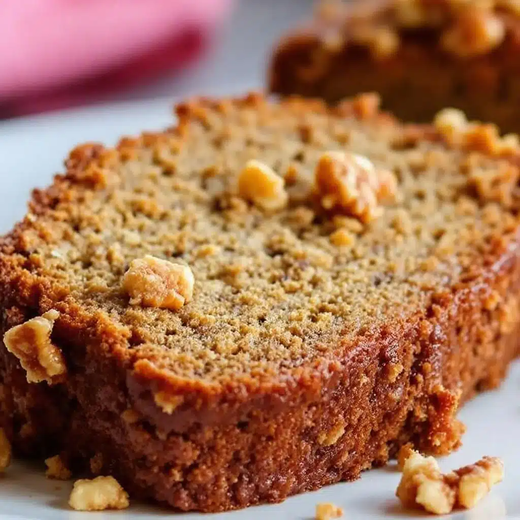 easy one-bowl banana bread with walnuts - featured image