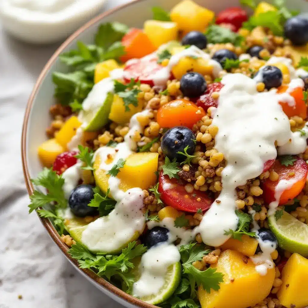 fall fruit salad preparation steps